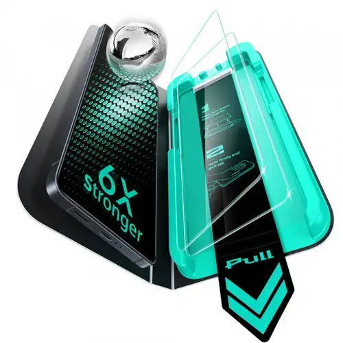 Folie de protectie Ecran ESR Armorite pentru Samsung Galaxy S26 Ultra, Sticla Securizata, Full Glue, Set 2 bucati