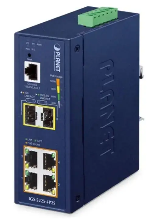 Switch Planet IGS-5225-4P2S, Gigabit, 4 Porturi