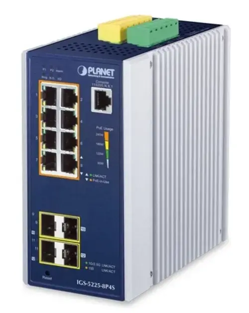 Switch Planet IGS-5225-8P4S, Gigabit, 8 Porturi