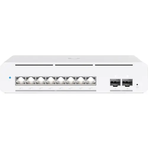Switch Ubiquiti USW-PRO-XG-8-POE, 8 porturi, PoE