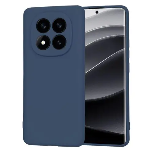 Husa Silicon Lemontti Soft Slim Xiaomi Redmi Note 15 Pro 5G, Albastru