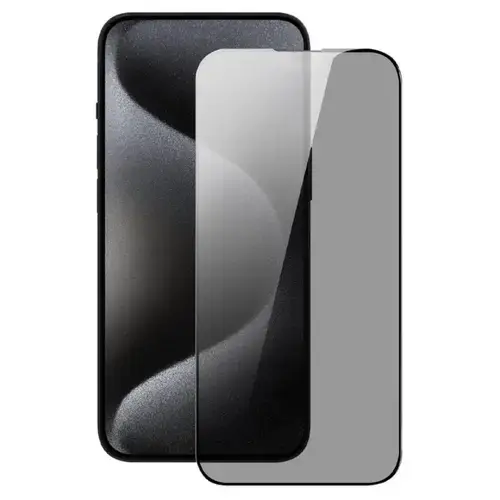 Folie Lemontti Sticla Privacy Full Fit  pentru iPhone 17 Pro Max, Negru