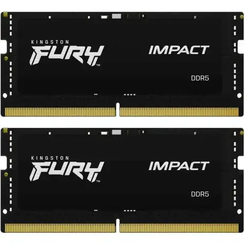 Memorii laptop SO-DIMM Kingston Fury Impact, 32GB, DDR5-6400MHz, CL38