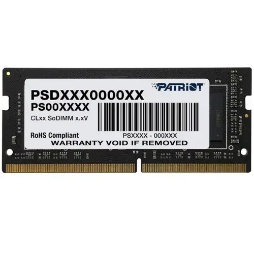 Memorie laptop Patriot Signature Line, 8GB, DDR4, 2400MHz, CL17, 1.2v
