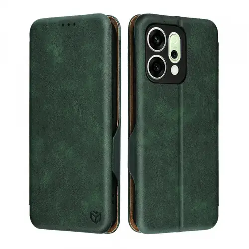 Husa pentru Oppo Reno14, Techsuit, Safe Wallet Plus, Verde