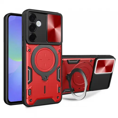 Husa pentru Samsung Galaxy A37 5G, Techsuit, CamGuard Pro, Rosie