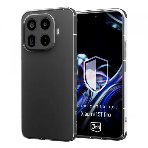 Husa pentru Xiaomi 15T Pro, 3MK, Clear, Transparenta
