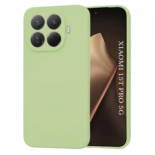 Husa pentru Xiaomi 15T Pro, Techsuit, SoftFlex, Verde Matcha