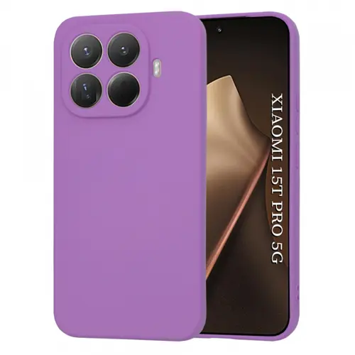 Husa pentru Xiaomi 15T Pro, Techsuit, SoftFlex, Mov