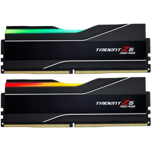 Memorii G.Skill Trident Z5 NEO RGB Black AMD EXPO, 32GB, DDR5-6400MHz, CL30, Dual Channel