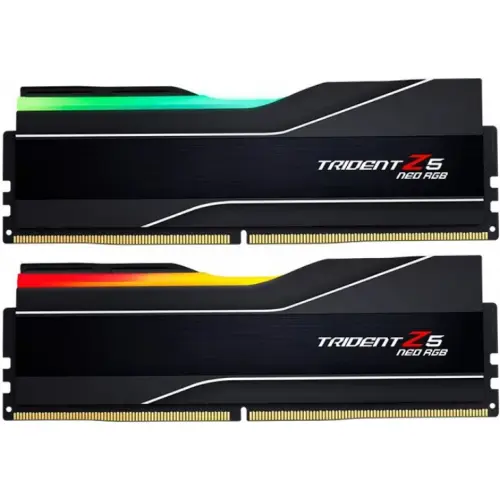 Memorii G.Skill Trident Z5 NEO RGB Black AMD EXPO, 32GB, DDR5-6400MHz, CL30, Dual Channel