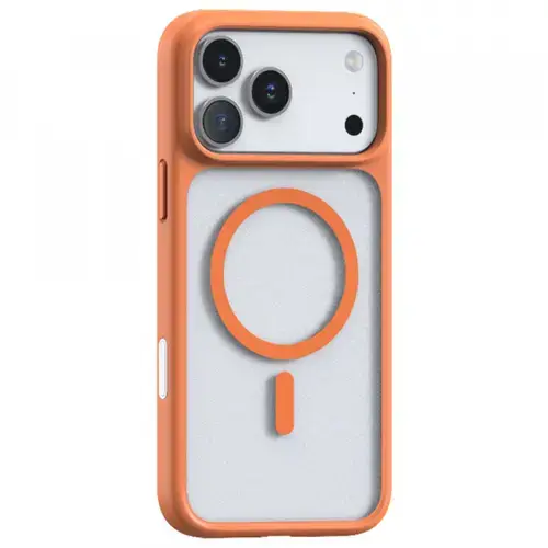 Husa MagSafe pentru Apple iPhone 17 Pro Max, Torras, Guardian, Portocalie