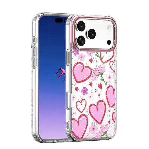 Husa pentru Apple iPhone 15 Pro, OEM, Ultra Trendy Love 1, Multicolor