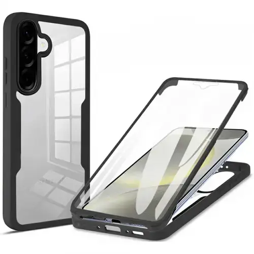 Husa pentru Samsung Galaxy A37 5G, Techsuit, ColorVerse 360, Neagra