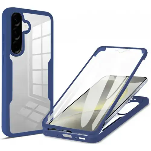 Husa pentru Samsung Galaxy A37 5G, Techsuit, ColorVerse 360, Albastra
