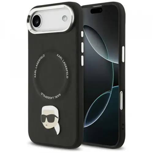 Husa MagSafe pentru Apple iPhone Air, Karl Lagerfeld, Karl Pin, Neagra