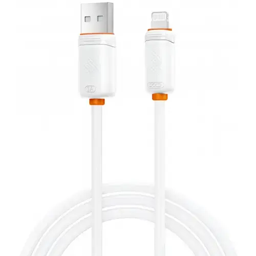 Cablu Date si Incarcare USB-A - Lightning XO Design NB302, 18W, 1m, Alb