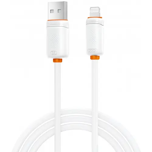 Cablu Date si Incarcare USB-A - Lightning XO Design NB302, 18W, 1m, Alb