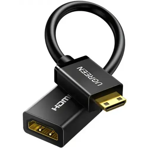 Adaptor Video UGREEN 20137, miniHDMI - HDMI, 4K, Negru