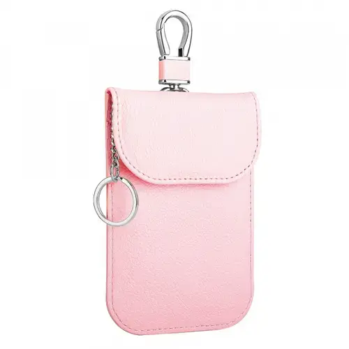 Portofel cu Protectie RFID Techsuit AF2, Roz