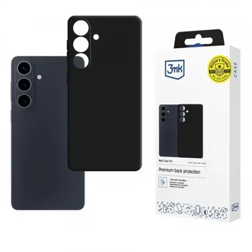 Husa pentru Samsung Galaxy S26, 3MK, Pro, Neagra Mata