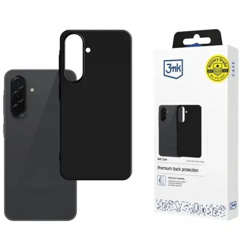 Husa pentru Samsung Galaxy A57 5G, 3MK, Neagra Mata