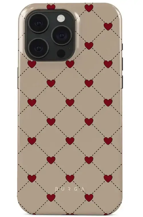 Husa Burga Dual Layer Love Letter iPhone 15 Pro Max
