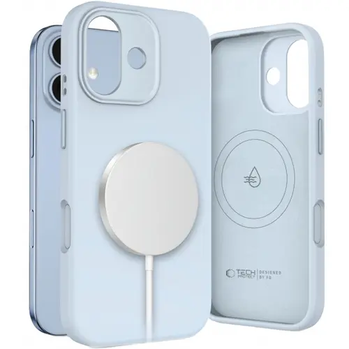 Husa MagSafe pentru Apple iPhone 17, Tech-Protect, Uniq, Albastra