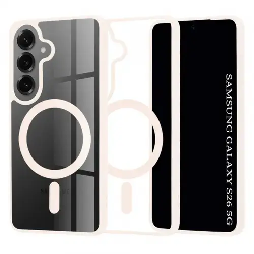 Husa MagSafe pentru Samsung Galaxy S26, Techsuit, Pro, Roz