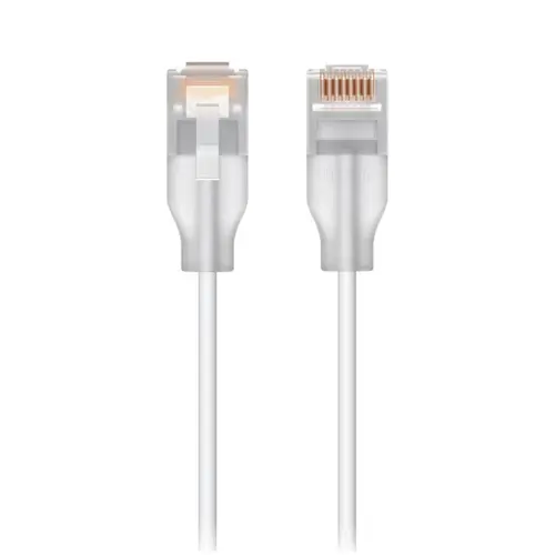 Cablu patch Ubiquiti, 0.15m, Alb