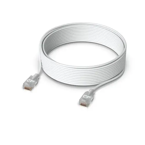 Cablu patch Ubiquiti, UniFi, Etherlighting, 12m, Alb
