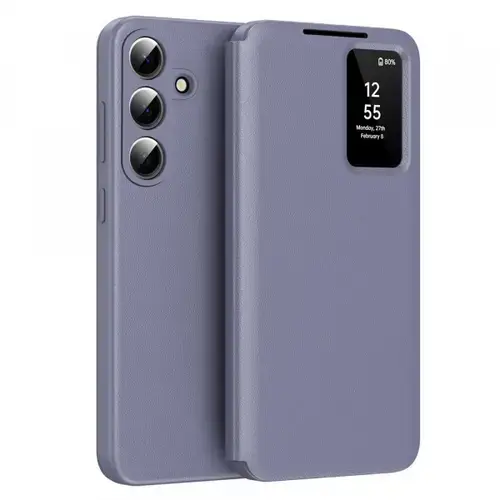 Husa pentru Samsung Galaxy S26, Techsuit, SmartView, Mov
