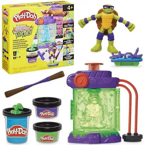 Set Play-Doh TMNT - Statie de mutatii