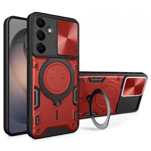 Husa pentru Samsung Galaxy S26, Techsuit, CamGuard Pro, Rosie