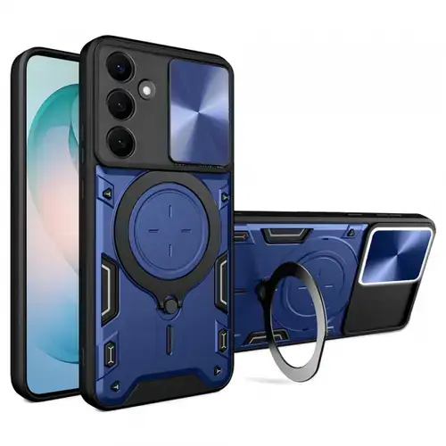Husa pentru Samsung Galaxy S26 Plus, Techsuit, CamGuard Pro, Albastra