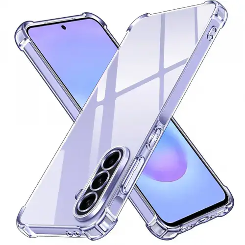 Husa pentru Samsung Galaxy A57 5G, Techsuit, Shockproof Clear, Transparenta