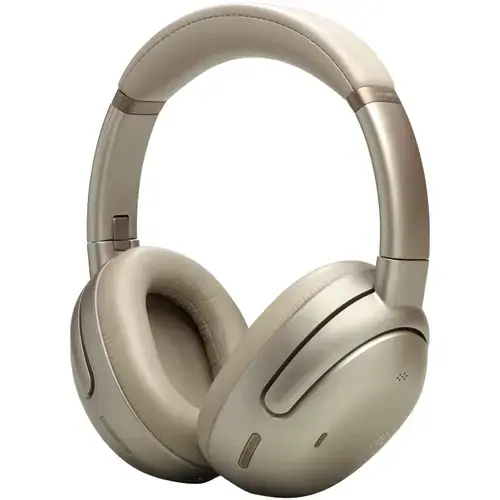 Casti Over-Ear JBL Tour One M3, Wireless, Bluetooth, ANC, Hi-Res, Multipoint, Spatial 360 Sound, Autonomie 70 ore, Bej