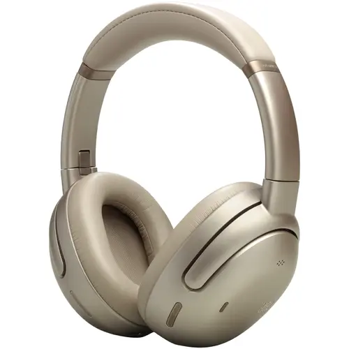 Casti Over-Ear JBL Tour One M3, Wireless, Bluetooth, ANC, Hi-Res, Multipoint, Spatial 360 Sound, Autonomie 70 ore, Bej