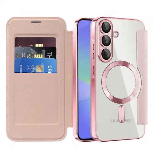 Husa MagSafe pentru Samsung Galaxy A37 5G, Techsuit, SmartMag Book