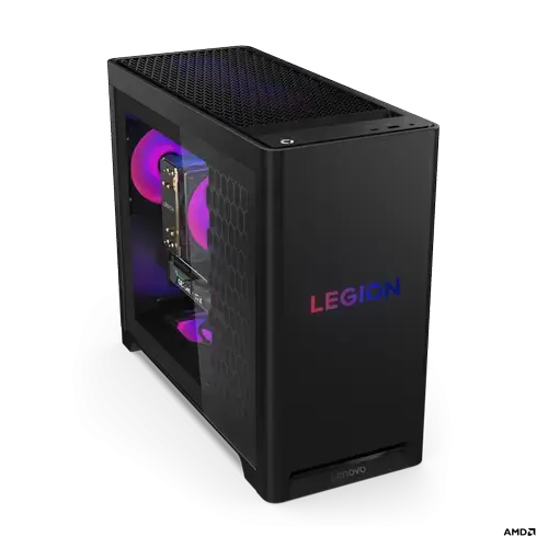 Calculator Sistem PC Lenovo Gaming Legion T5 30AGB10, Procesor AMD Ryzen 7 7800X3D 4.2GHz Raphael, 48GB RAM, 1TB SSD, GeForce RTX 5070 12GB, no OS