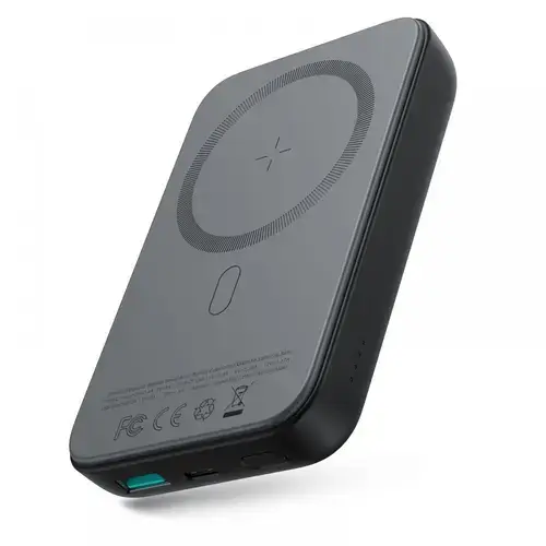 Power Bank Joyroom JR-W020, Magnetic wireless, 10000 mAh, Negru