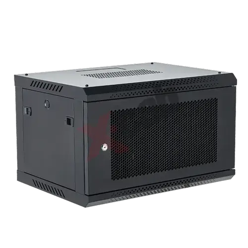 Cabinet metalic de perete 19inch Xcab A3, tip rack wallmount, 12U 600x600 mm,  Negru