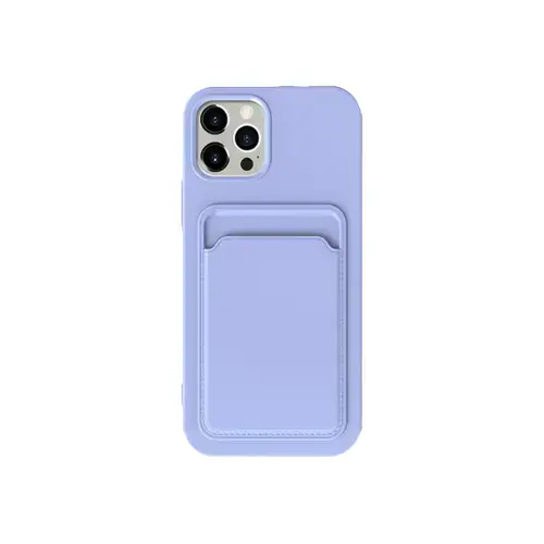 Husa pentru Apple iPhone 15, XO Design, Card Slot, Mov