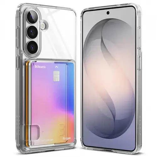 Husa pentru Samsung Galaxy S26, Ringke, Fusion Card, Transparenta