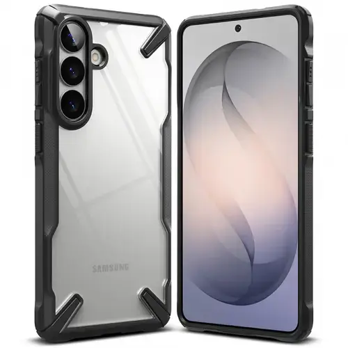 Husa pentru Samsung Galaxy S26 Plus, Ringke, Fusion X, Neagra
