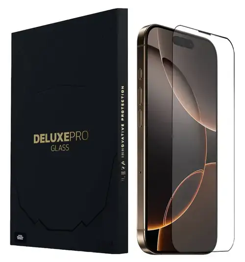 Sticla de protectie iLera DeLuxe Original Glass pentru iPhone 16 Pro Max