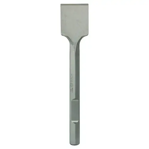 Dalta spatulata pentru beton cu sistem de prindere hexagonal de 28 mm, 400x80 mm