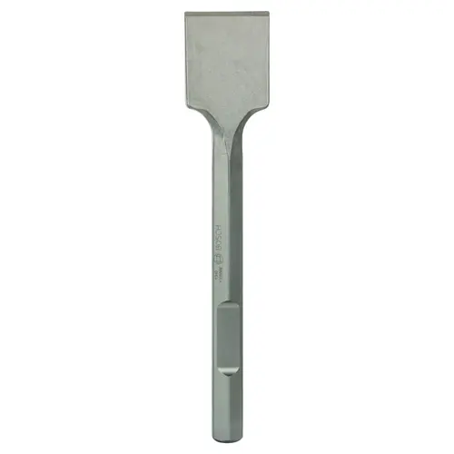 Dalta spatulata pentru beton cu sistem de prindere hexagonal de 28 mm, 400x80 mm