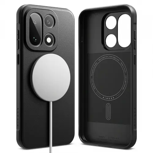 Husa MagSafe pentru OnePlus 15, Ringke, Onyx, Neagra