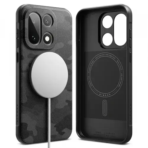Husa MagSafe pentru OnePlus 15, Ringke, Onyx, Camuflaj